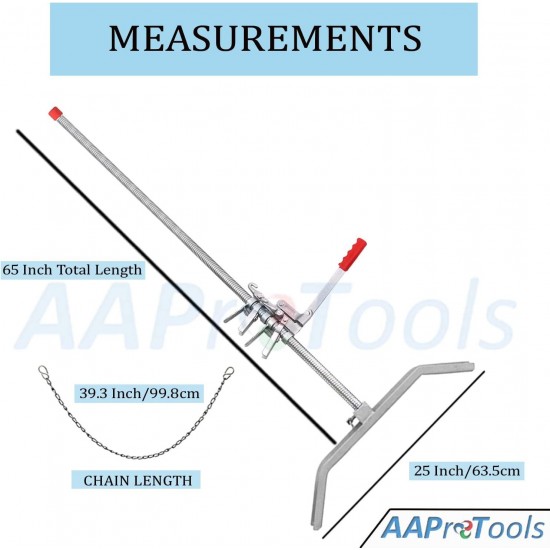 Durable Baby Cow delivery Apparatus Calf Puller & (1pc) OB Handle, (1pc) Chain 30 Veterinary Instruments for Dairy Farm