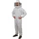 412 Polycotton Beekeeping Suit with Square Veil