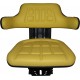 YELLOW SUSPENSION TRACTOR Seat Fits JOHN DEERE 1020,1530,2020,2030,2040,2155, 2280, 5210