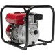 2-inch Gasoline Engine Water Pump, 4stroke 7HP Gas Powered Trash Water Transfer Pump with 25ft Hose, Portable High Pressure for Farmland Watering, Garden Irrigation