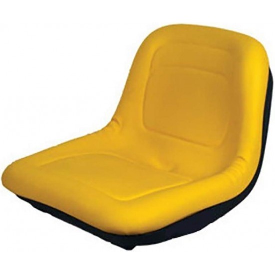 Yellow High Back Seat Fits John Deere LX172 LX173 LX176 LX178 LX186 LX188 AM115813