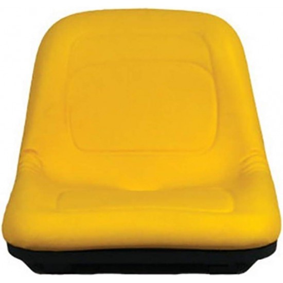 Yellow High Back Seat Fits John Deere LX172 LX173 LX176 LX178 LX186 LX188 AM115813