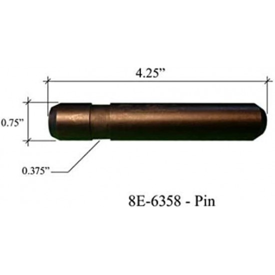 5 Pack Caterpillar J350 Style Bucket Dirt Teeth w/Pins 8E6358 & 8E6359 Retainers - 1U3352