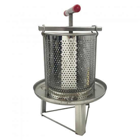 Mesh Honey Press Machine Honey Extractor Beekeeping Stainless Steel Household Manual Honey Press