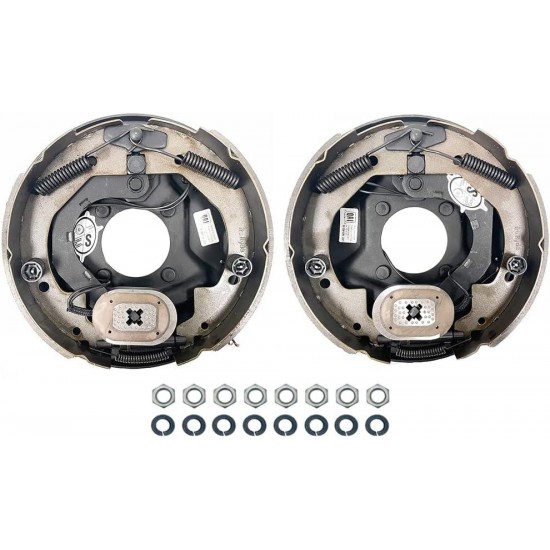 Pro 4,400 lbs. Trailer Axle Electric Brake Kit 6-5.5 Bolt Circle