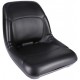 Bucket Seat Black Vinyl fits Kubota B1550 B8200 L3300 L3000 B2100 L2650 M4900 B1750 L2550 L3600 B2410 B2400 L2900 B2150 L2850 L4200 B6200 L2950 B9200 L2500 B7200 L3250 L2600 B1700 L2250 L3450 L4300