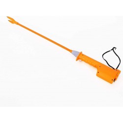 N A Animal Electric Prod Hot Shock, 4000Mah Electric Rechargeable Hand Prod Shock Animals Livestock Farm Pig Cattle Prod Safety Shock,55CM