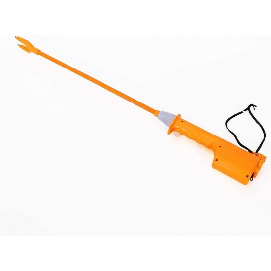 N A Animal Electric Prod Hot Shock, 4000Mah Electric Rechargeable Hand Prod Shock Animals Livestock Farm Pig Cattle Prod Safety Shock,55CM