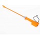 N A Animal Electric Prod Hot Shock, 4000Mah Electric Rechargeable Hand Prod Shock Animals Livestock Farm Pig Cattle Prod Safety Shock,55CM