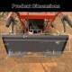 1/2 Quick Tach Mount Plate Attachment Skid Steer Loader Compatible with Kubota and Bobcat Skid Steers and Tractors