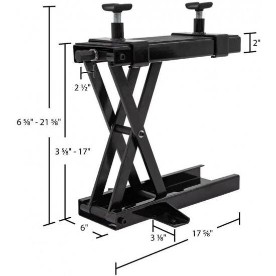 MC-Jack Steel Motorcycle Jack, 1100 Pound Capacity