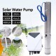 Submersible Water Pump,4 Inch Stainless Steel Solar Irrigation Water Pump with MPPT Controller, Solar Submersible Deep Well Farm Water Pump Pond Pump for Agricultural Irrigation