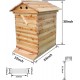 Flows Hive,Flow Hive Beehive Complete kit,Wooden Beekeeping House,Food Grade BPA (Beehive Frame+Wooden Box)