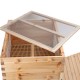 Flows Beehive Kit,Wooden Beekeeping House Beehive Boxes with 7 PCS Auto Bee Hive Frame for Beginning Professional Beekeepers