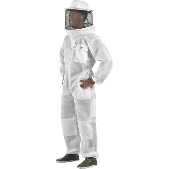 U83 Ultralight Beekeeper Suit with Round Veil