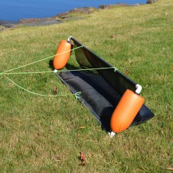 DeSkuzzer 2.0 54 Wide Floating Debris Collector for Lakes & Ponds | Extremely Durable Net | Made in The USA