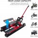 Hydraulic Motorcycle Lift Jack, GARVEE 1500 LBS Capacity Steel ATV Lift Stand Hoist with Wheels, Portable Motorcycle Bike ATV UTV Lift Table Jack Hoist Stand