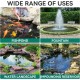 LLDPE Pond Liner 20x25 ft, 20 Mil Pond Liners for Outdoor Ponds, A Liner for Fish or KOI Pond, Waterfall, Fountain, Bed Planter, Pliable & Durable