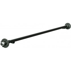 Replacement for Replacement Axle Trailer 2200# 56.5 with 4 Lug hub RV axel Harbor Freight