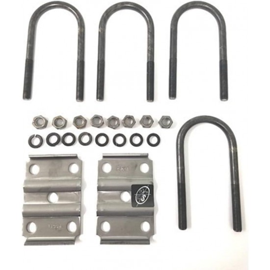 Trailer Axle Suspension Kit Incl. Leaf Springs, Hanger & U-Bolt kit