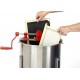 2-Frame Honey Extractor for Beekeeping | Hand-Crank Manual Honey Extractor Equipment | Stainless Steel | Beekeeping Supplies