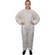 420 Aero Beekeeping Suit with Round Veil, S, Crystal White