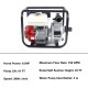 Gas Engine Water Pump, 6.5HP 210cc 158-Gpm 2-Inch Gasoline Engine Portable Water Pump, Pull Recoil Start System (6.5HP 210cc 158 Gpm)