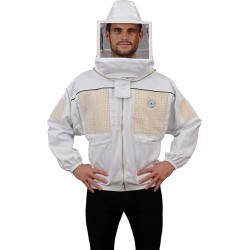 332 Ventilated Beekeeping Jacket with Square Veil