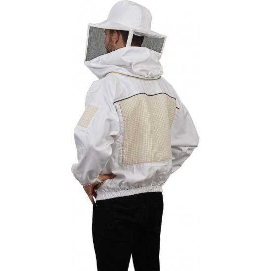 332 Ventilated Beekeeping Jacket with Square Veil