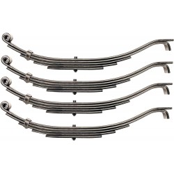 Trailer Leaf Spring 5 Leaf Slipper 3500# Capacity for 7000# 7K Axle -Set 4