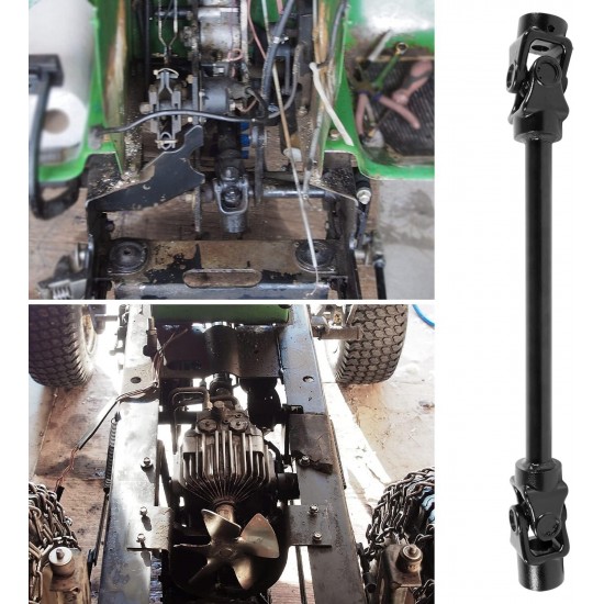 Drive Shaft Replacement for John Deere 317 Tractor AM37875 Driveshaft with Universal Joints Transmission Axle