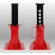 ATZ120005R Torin Heavy Duty Pin Type Professional Car Jack Stand with Lock, 12 Ton (26,400 lb) Capacity, Red, 1 Pair