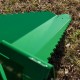 Economy Series Stump Bucket Tree Scoop V2, Fits John Deere Hook and Pin, HD Serrated Leading Edge, Ideal for Ripping Roots & Removing Smaller Tree Stumps, Light Construction