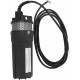 12V DC Solar Energy Water Pump, 1.72GPM/6.5LPM Flux Deep Well Submersible Pump 70m Lift, Dry Run, for Irrigation, Pond, Remote Water Needs, Outdoor Garden, Car Wash Bilge (Black)