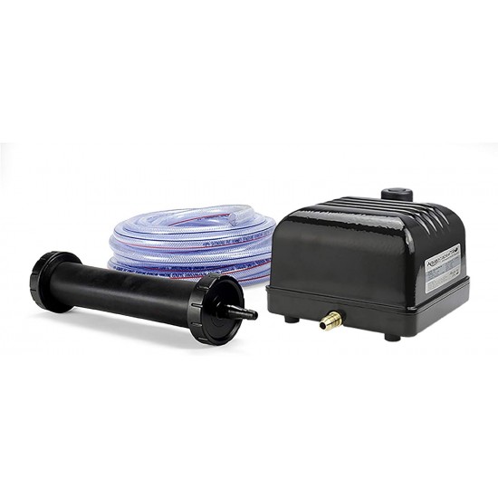 Pro Air 20 Pond Aerator and Aeration Kit with Tubing and Self-Cleaning Diffuser, Out-door Rated| 61009