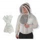 Ventilated Bee Jacket - 3 Layer mesh Body Comfort - Sting Less Protection with Easy Access Veil YKK Zippers Beekeeping Ventilated Jacket Beekeeping Vail Jacket Beekeeper Costume Adult 8XL