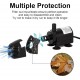 Solar Fountain Water Pump Kit 25 W, 410GPH Submersible Powered Pump and 25 Watt Solar Panel for Sun Powered Fountain, Fish Pond, Pond Aeration, Hydroponics, Garden Decoration, Aquaculture…