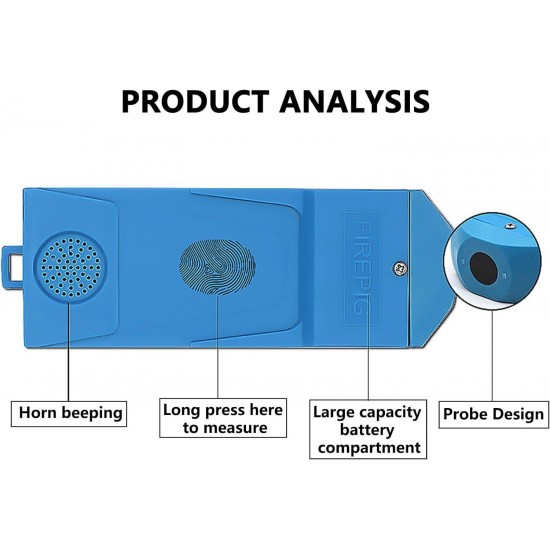 Sow Ultrasound Machine, Farm Pig Sheep Ultrasound Pregnancy Testing, Smart Handheld Rechargeable Ultrasound Machine for Pig Sheep