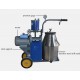 Milker Machine Electric Milking Machine 25L Single Bucket Single Handle for Farm & Household Cow and Goat Milking Machine 110v/220v (for Cow, 110V)