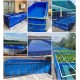 Pool Above Ground Aquarium Pool Pond,Canvas Fish Pond,Portable Water Storage Tank Foldable,Fish Pond Reservoir,Large Aquaculture Pool,Fish Pool for Breeding Koi,Water Storage/cistern