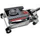 2 Ton Triple Lift Floor Jack, Lifts Cars, Trucks, Motorcycles, ATV's, Transmissions, Tie-Down Loops, Locking Safety Bar - 620422E, Silver