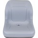 High Back Zero Turn Mower Seat # B1LGT100GR - HIGH Back Universal Vinyl Bucket Seat For Simplicity Citation Zero Turn Mower / ZT2450 Consumer Rider - LGT100GR