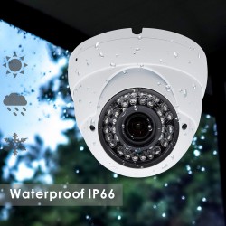 Inwerang 5MP 4MP Dome Super Hybrid Security Camera