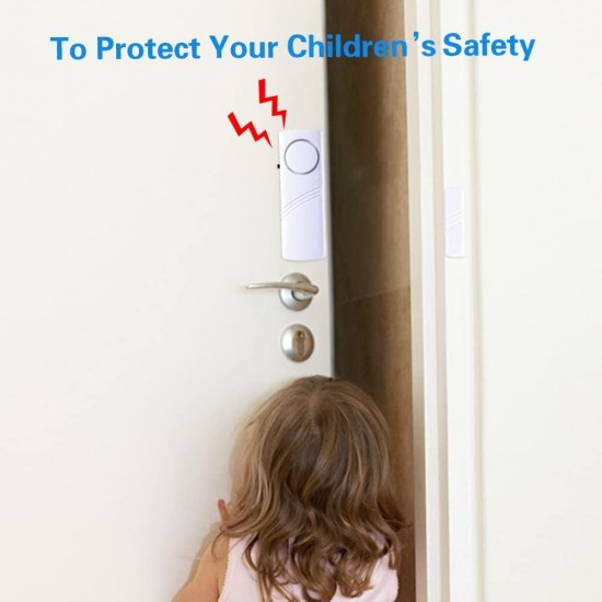 Door Window Alarm, 90DB Door Alarms for Kids Safety