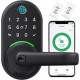 Smart Door Handle Lock with Keypad：Yamiry Fingerprint Lock