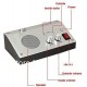 Dual-Way Audio Window Speaker Intercom System