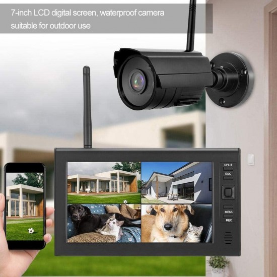 Outdoor Wireless WiFi Home Security Surveillance Bullet Camera