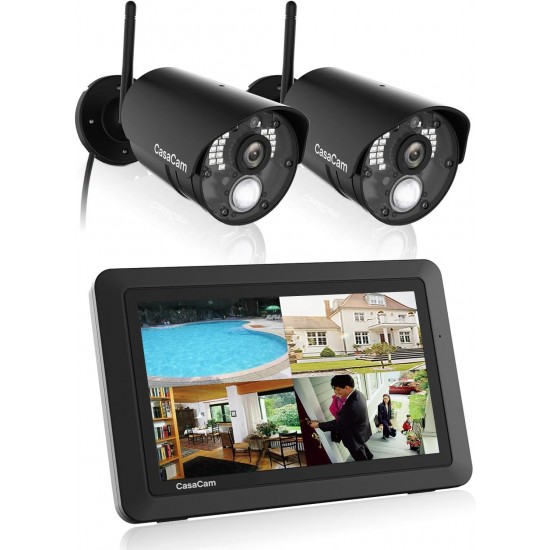 CasaCam VS802 Wireless Security Camera System