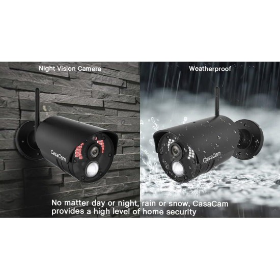 CasaCam VS802 Wireless Security Camera System