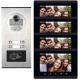 AMOCAM Apartment Intercom System Touch Monitor Video Door Phone Kits